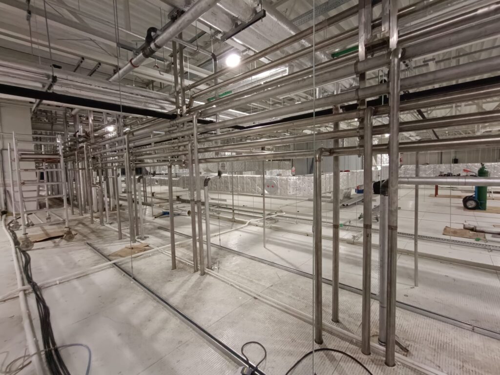 Instalacja z rur nierdzewnych 60,3 mm 76,1 mm — zdjęcie 2