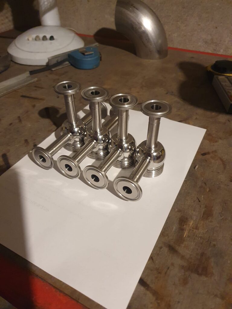 Zawory DN 10 z tri clampami — zdjęcie 2