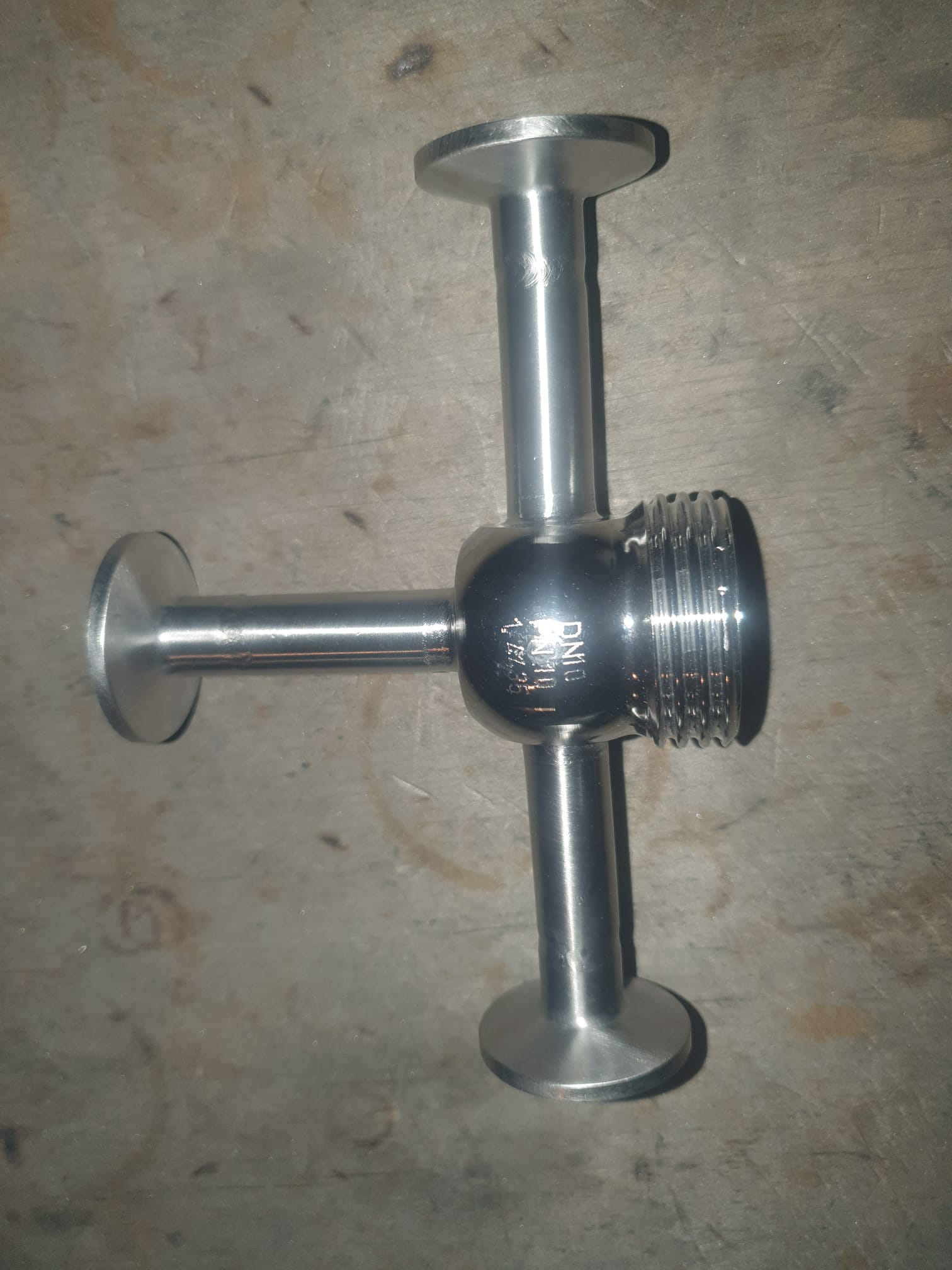 Zawór DN 10 z tri clampami